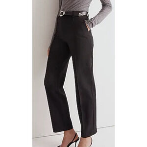 Madewell The Fairbanks Straight Leg Cigarette Office Pants US Women's P2 New